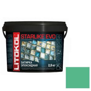 Затирка эпоксидная для швов Litokol Starlike Evo S.420 Verde Prato 2,5 кг