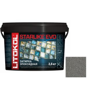 Затирка эпоксидная для швов Litokol Starlike Evo S.120 Grigio Piombo 2,5 кг