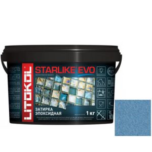 Затирка эпоксидная для швов Litokol Starlike Evo S.330 Blu Avio 1 кг