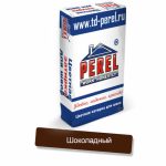 Затирка цементная Perel зима RL 5455 шоколадная 25кг