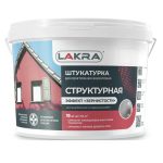 Штукатурка структурная декоративная Лакра с эффектом зернистости 2 мм белая 15 кг