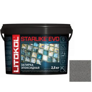 Затирка эпоксидная для швов Litokol Starlike Evo S.125 Grigio Cemento 2,5 кг