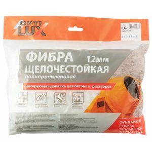 Фибра полипропиленовая 12мм (0,6кг)