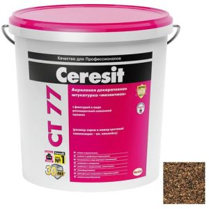 Штукатурка акриловая декоративная Ceresit CT 77 Мозаичная Peru 4 25 кг