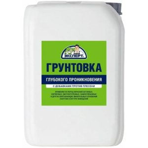 Грунтовка глубокого проникновения ЭКСПЕРТ (10кг) ЗИМА