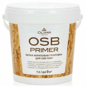 Грунтовка Olimp акриловая для OSB-плит 1л