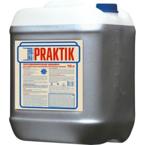 Добавка противоморозная Bergauf Praktik 10 л