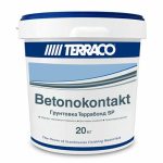 Грунтовка Terraco (Террако) акриловая Terrabond Террабонд SP бетоноконтакт 20 кг