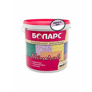 Декоративная штукатурка акриловая Боларс Bark 2,5мм короед белый 15кг позиция под заказ