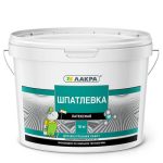 Шпатлевка латексная Лакра для внутренних работ 16 кг