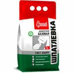 Шпатлевка цементная базовая Старатели белая 5 кг