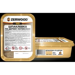 Шпаклевка по дереву ZERWOOD SHD сосна (0,3кг)