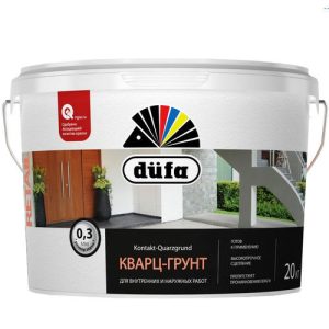 Грунт Dufa Retail Kontakt-Quarzgrund RD328 глубокоматовый 20 кг
