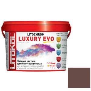 Затирка цементо-полимерная для швов Litokol Luxury Evo LLE.340 Красное дерево 2 кг