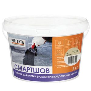 Затирка цементная для швов Perfekta Смартшов багамы 2 кг