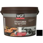 Грунтовка по металлу VGT ВД-АК-0301 черная 0,6 кг