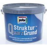 Грунт структурный под декор. покрытия JOBI StrukturQuarzGrund (10л)