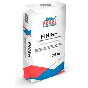 Шпаклевка полимерная Perel 0655 Finish белый 20кг
