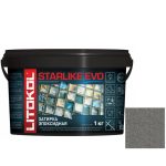 Затирка эпоксидная для швов Litokol Starlike Evo S.120 Grigio Piombo 1 кг