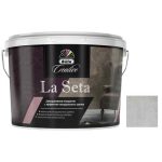 Покрытие декоративное с эффектом натурального шелка Dufa Creative La Seta база Argento ST-001 5 кг