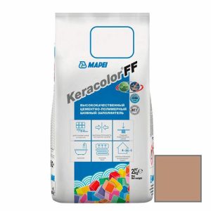 Затирка цементная Mapei Keracolor FF 141 карамель 2 кг