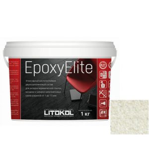 Затирка эпоксидная для швов Litokol Epoxyelite E.01 Зефир 1 кг