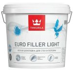 Шпатлевка влагостойкая Tikkurila Euro Filler для стен и потолков 5 л