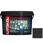 Затирка эпоксидная для швов Litokol Starlike Evo S.145 Nero Carbonio 2,5 кг