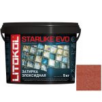 Затирка эпоксидная для швов Litokol Starlike Evo S.580 Rosso Mattone 5 кг