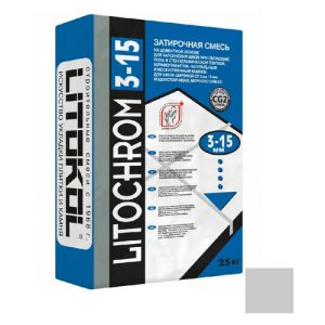 Затирочная смесь Litokol Litochrom 3-15 C.10 серая 25 кг