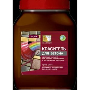 Краситель для бетона Коллекция 0,6кг коричневый (банка) ПЭТ