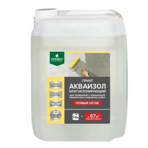 Грунт влагоизолирующий Prosept Акваизол 048-10 10 л