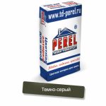 Затирка цементная Perel зима RL 5415 темно-серая 25кг