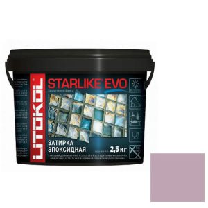 Затирка эпоксидная для швов Litokol Starlike Evo S.530 Viola Ametista 2,5 кг