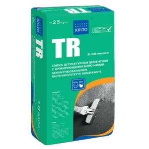 Штукатурка цементная Kiilto TR серый 25кг