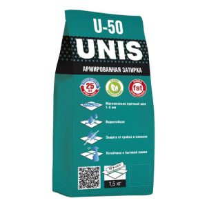 Затирка Unis U-50, С05, бежевый, 1,5 кг