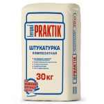 Штукатурка композитная Bergauf Praktik 30 кг