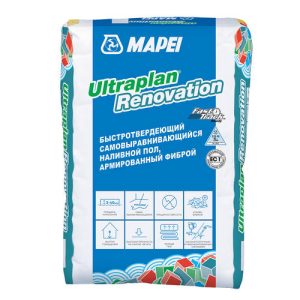 Наливной пол Mapei Ultraplan Renovation самовыравнивающийся 23 кг