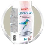Смесь затирочная цементная для швов Litokol Litocolor L.10 светло-серая 2 кг