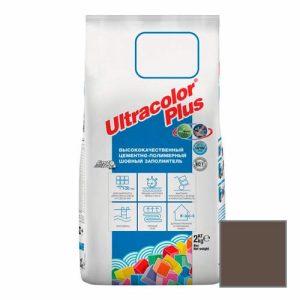 Затирка цементная Mapei Ultracolor Plus 144 шоколад 2 кг