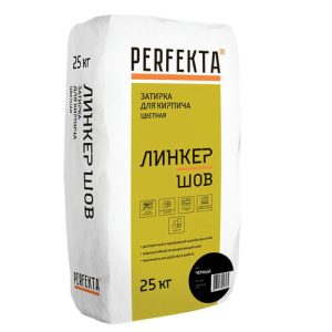 Смесь цветная декоративная для расшивки Perfekta Линкер Шов черный 25 кг