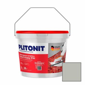 Затирка Plitonit (Плитонит) Colorit Easy Fill 3-компонентная эпоксидная серебристо-серый 2 кг