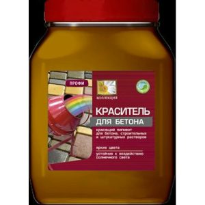 Краситель для бетона Коллекция 0,4кг охра (банка) ПЭТ