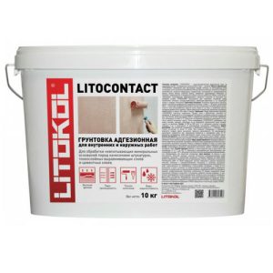 Грунтовка адгезионная Litokol Litocontact 10 кг