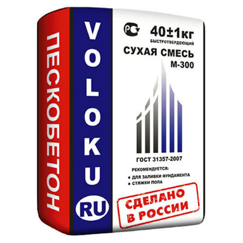 Пескобетон Волоку М-300 40 кг