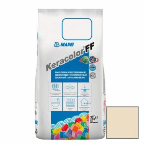 Затирка цементная Mapei Keracolor FF 130 жасмин 2 кг